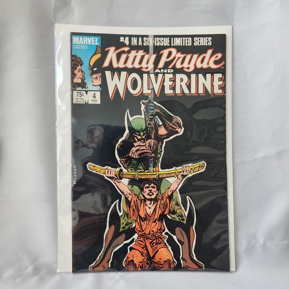 Kitty Pryde and Wolverine Comic Book #4 Marvel Six Issue Limited Series FN BnB - Picture 9 of 9